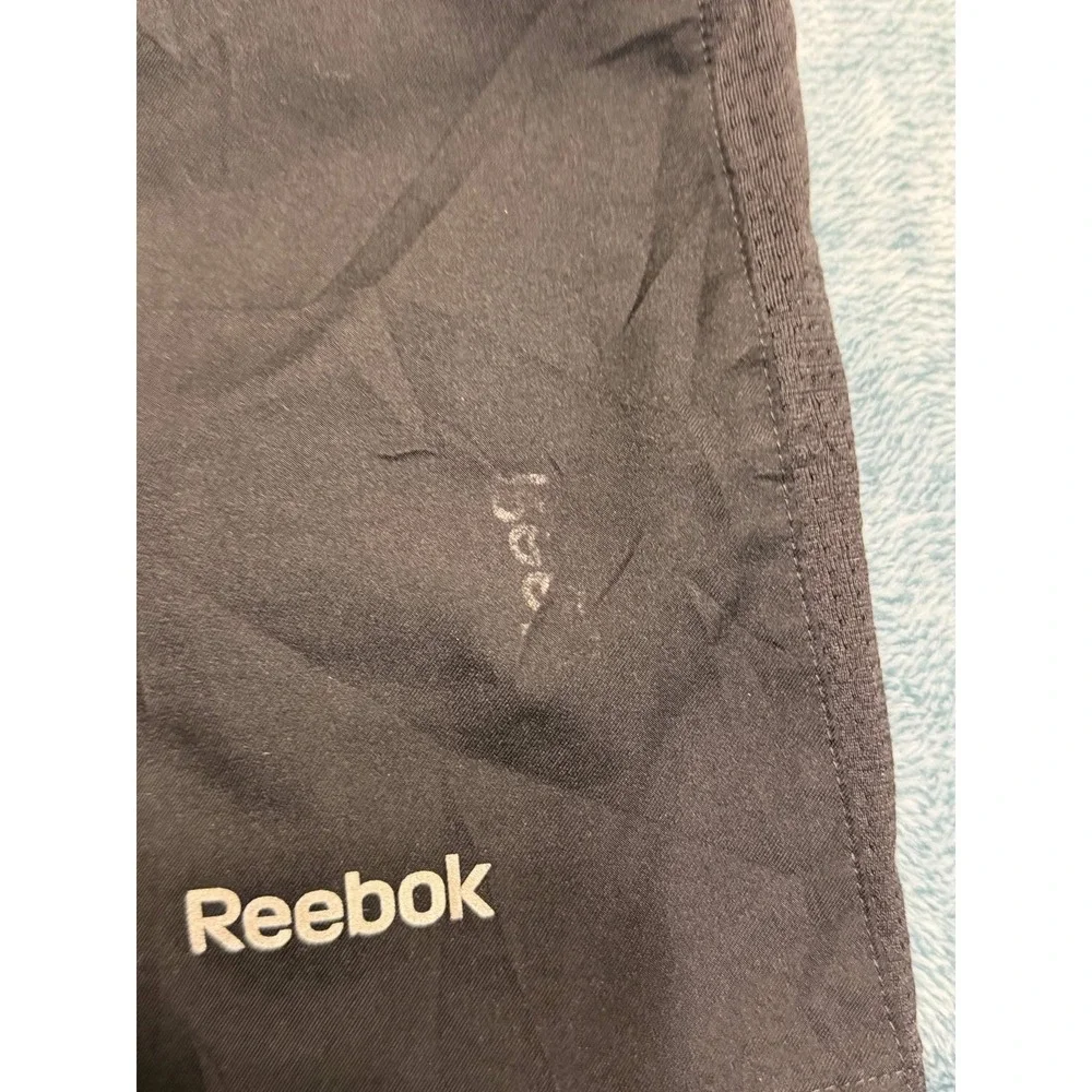 Reebok Men's Running Shorts Size L Black Woven Activewear Training